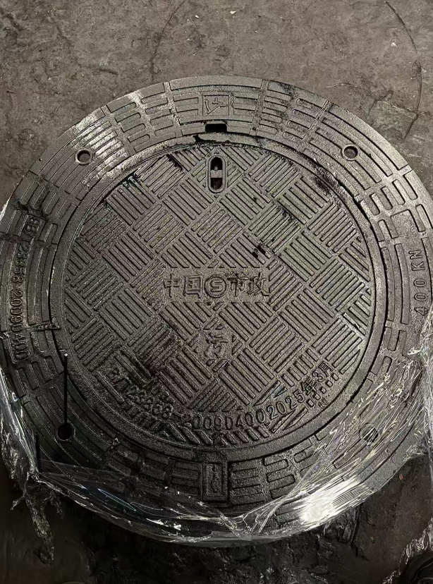 灵璧球墨铸铁防沉降井盖展示